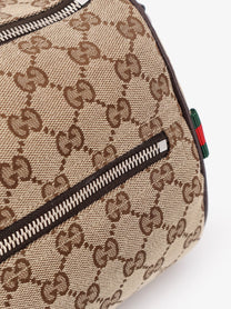 Gucci Men's GG Fabric Cylindrical Crossbody Bag Multicolor