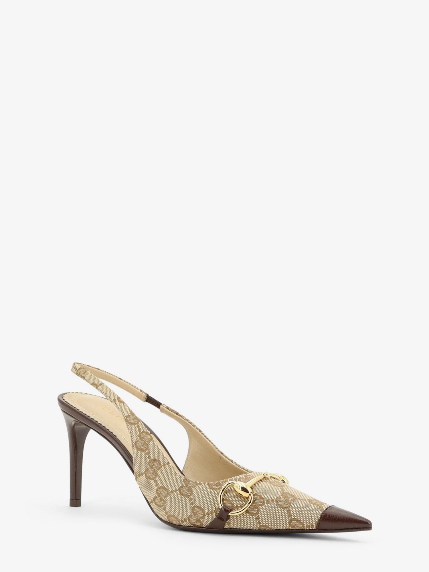 Gucci Women's GG Fabric Décolleté Beige