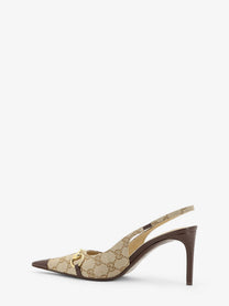 Gucci Women's GG Fabric Décolleté Beige