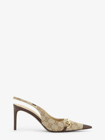 Gucci Women's GG Fabric Décolleté Beige