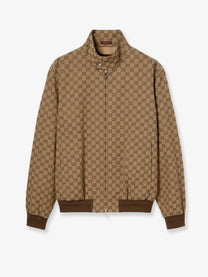 Gucci Men's GG Fabric Jacket Beige
