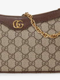 Gucci Women's GG Fabric Ophidia Crossbody Bag Brown