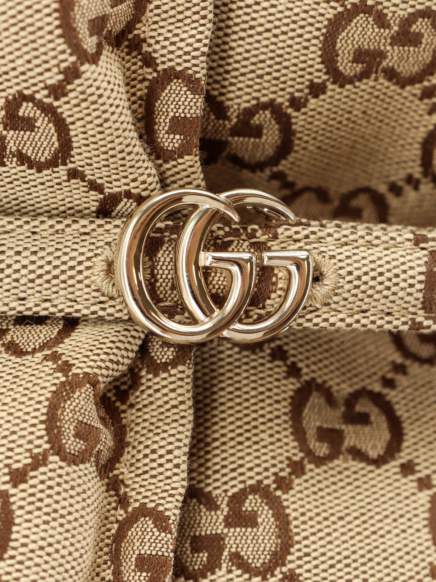 Gucci Women's GG Fabric Padded Jacket Beige