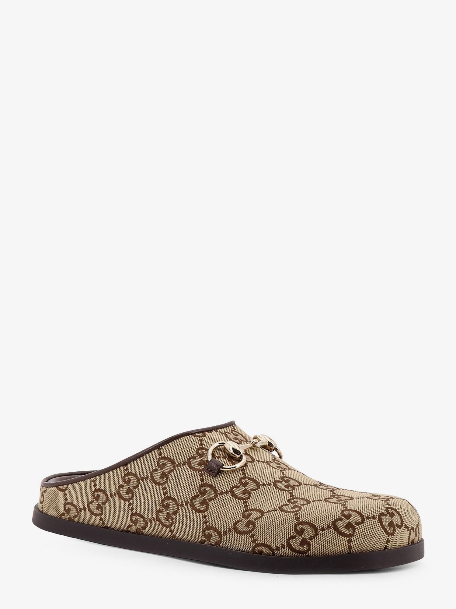 Gucci Women's GG Fabric Sabot Beige