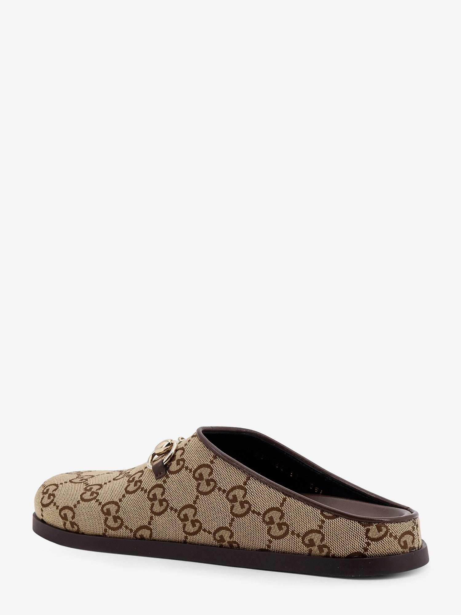 Gucci Women's GG Fabric Sabot Beige