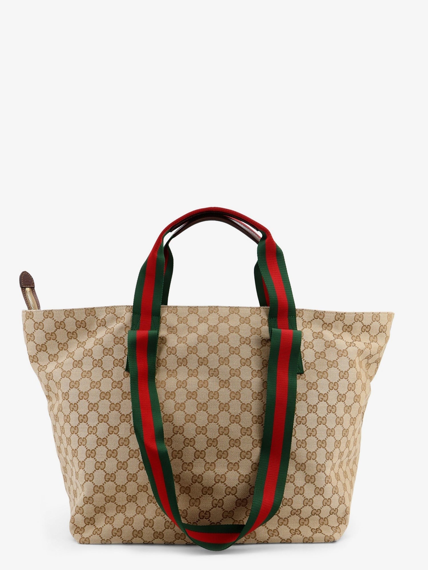 Gucci Men's GG Fabric Shopping Bag Beige