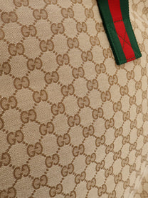 Gucci Men's GG Fabric Shopping Bag Beige