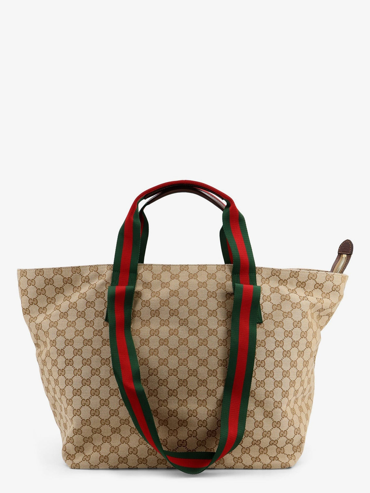 Gucci Men's GG Fabric Shopping Bag Beige