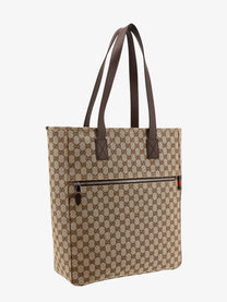 Gucci Men's GG Fabric Shopping Bag Brown