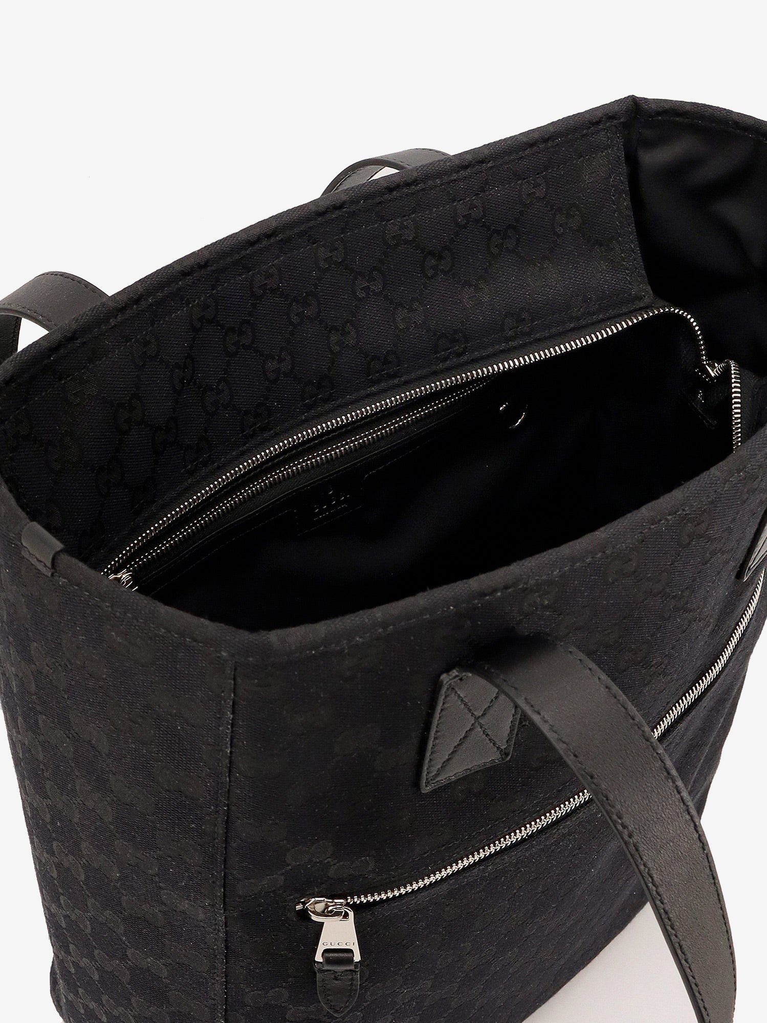 Gucci Men's GG Fabric Shopping Bag Multicolor