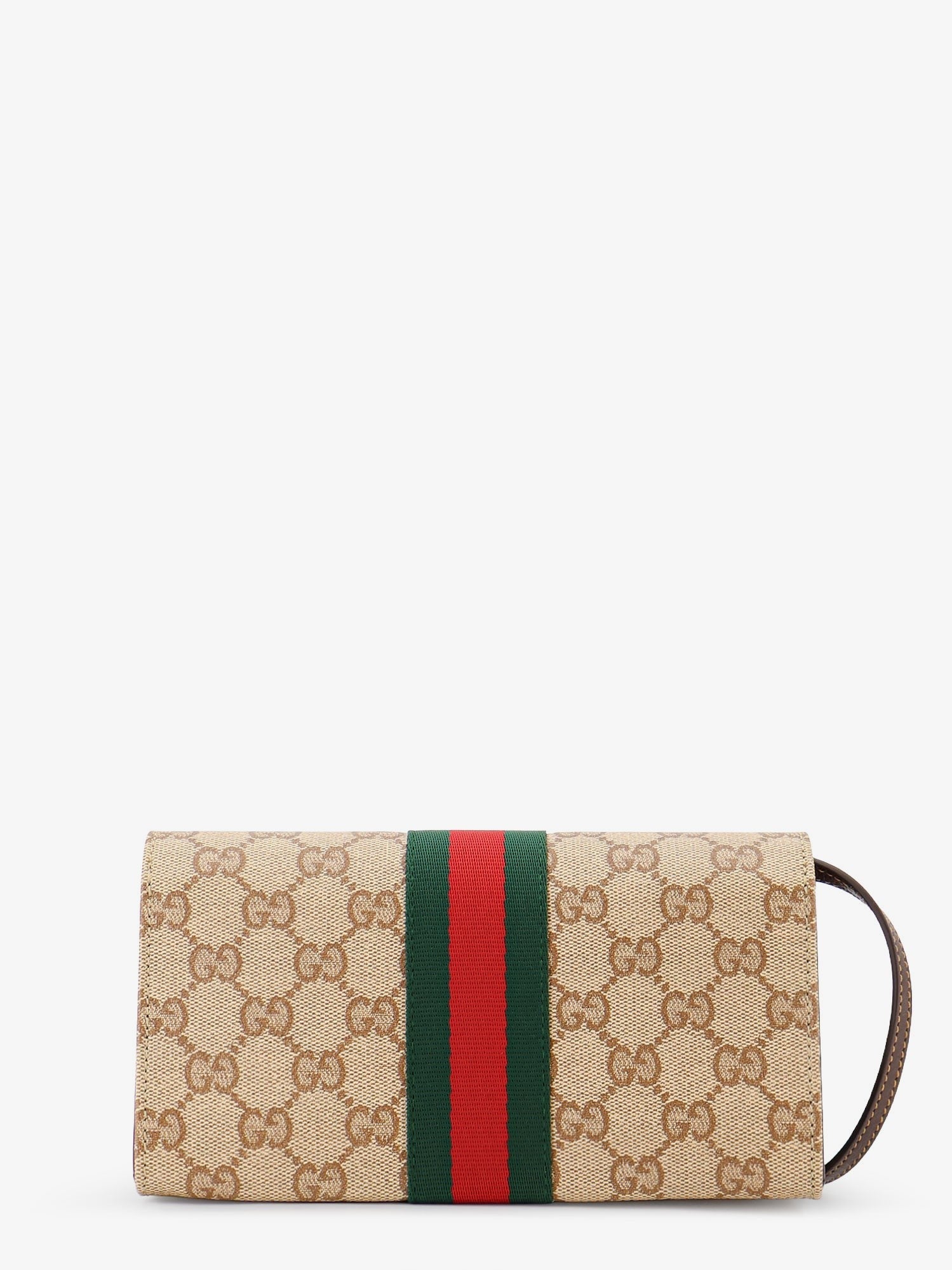 Gucci Women's GG Fabric Shoulder Bag Beige