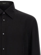 Gucci GG Fluid Fabric Shirt Black, view 3