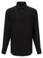 Gucci GG Fluid Fabric Shirt Black