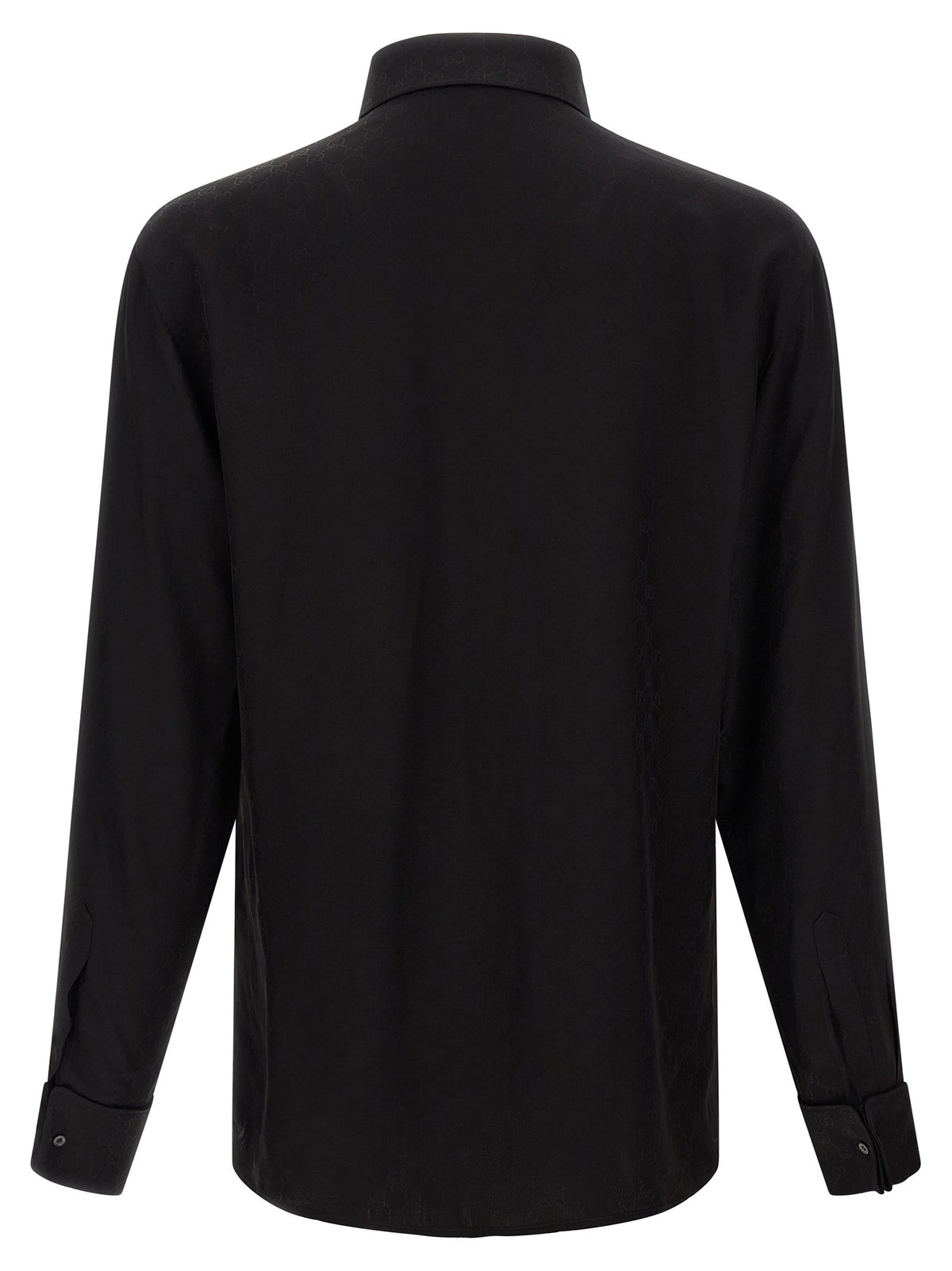 Gucci GG Fluid Fabric Shirt Black, view 2