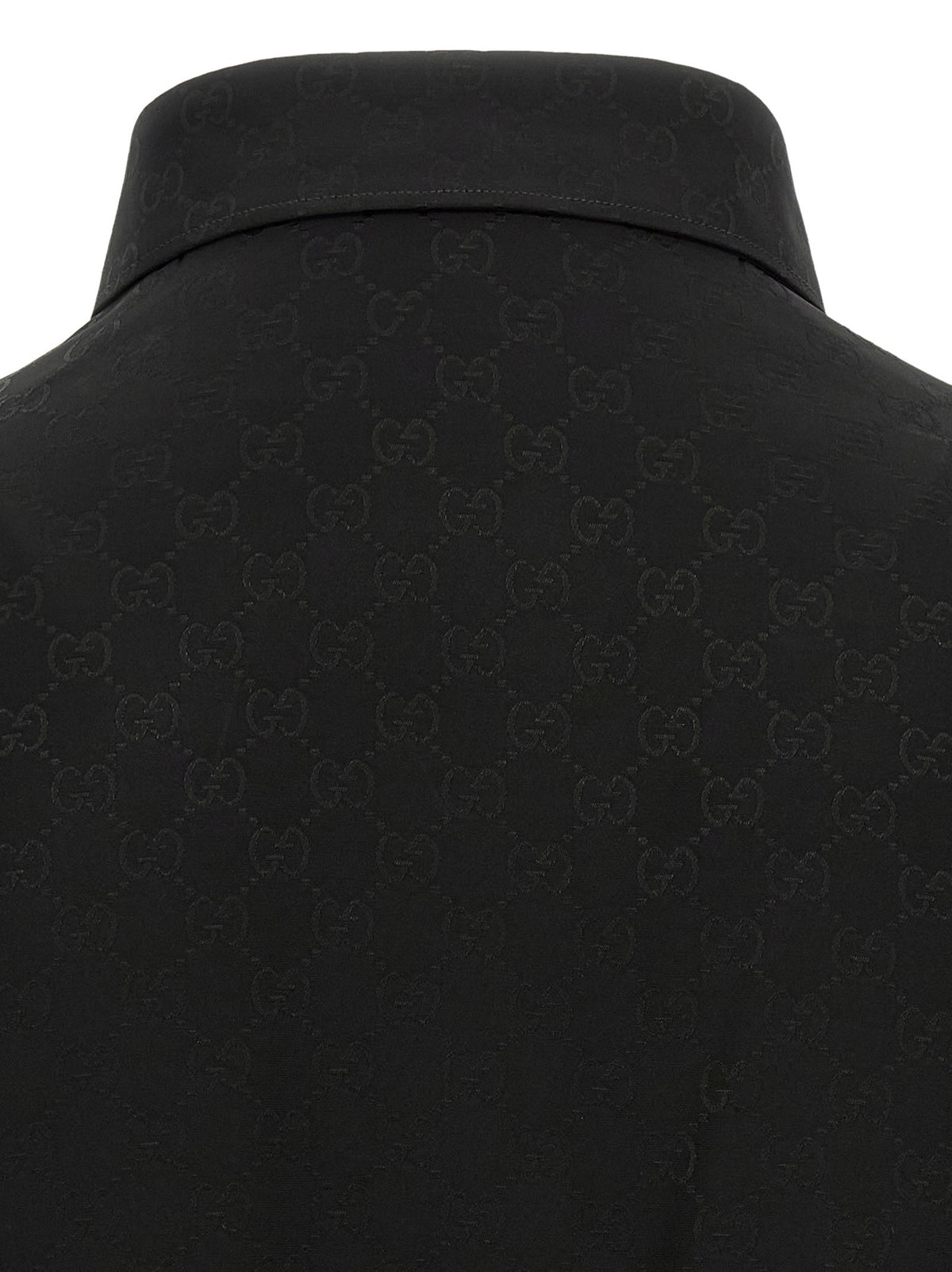 Gucci GG Fluid Fabric Shirt Black