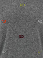 Gucci GG Intarsia Sweater Grey, view 4