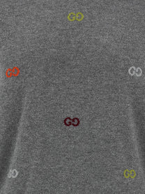 Gucci GG Intarsia Sweater Grey