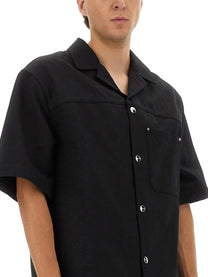 Gucci Men's GG Jacquard Shirt Black