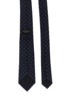 Gucci GG Jacquard Silk Tie Blue, view 2