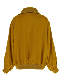 Gucci GG Jacquard Sweater Yellow