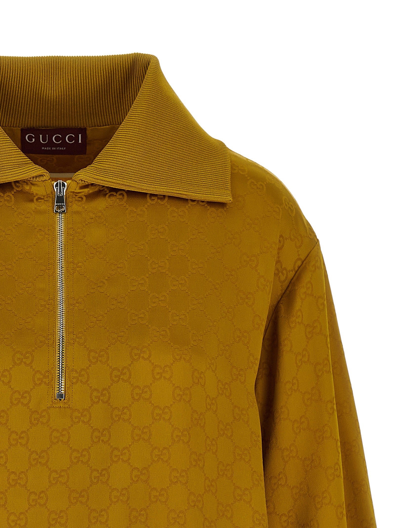 Gucci GG Jacquard Sweater Yellow