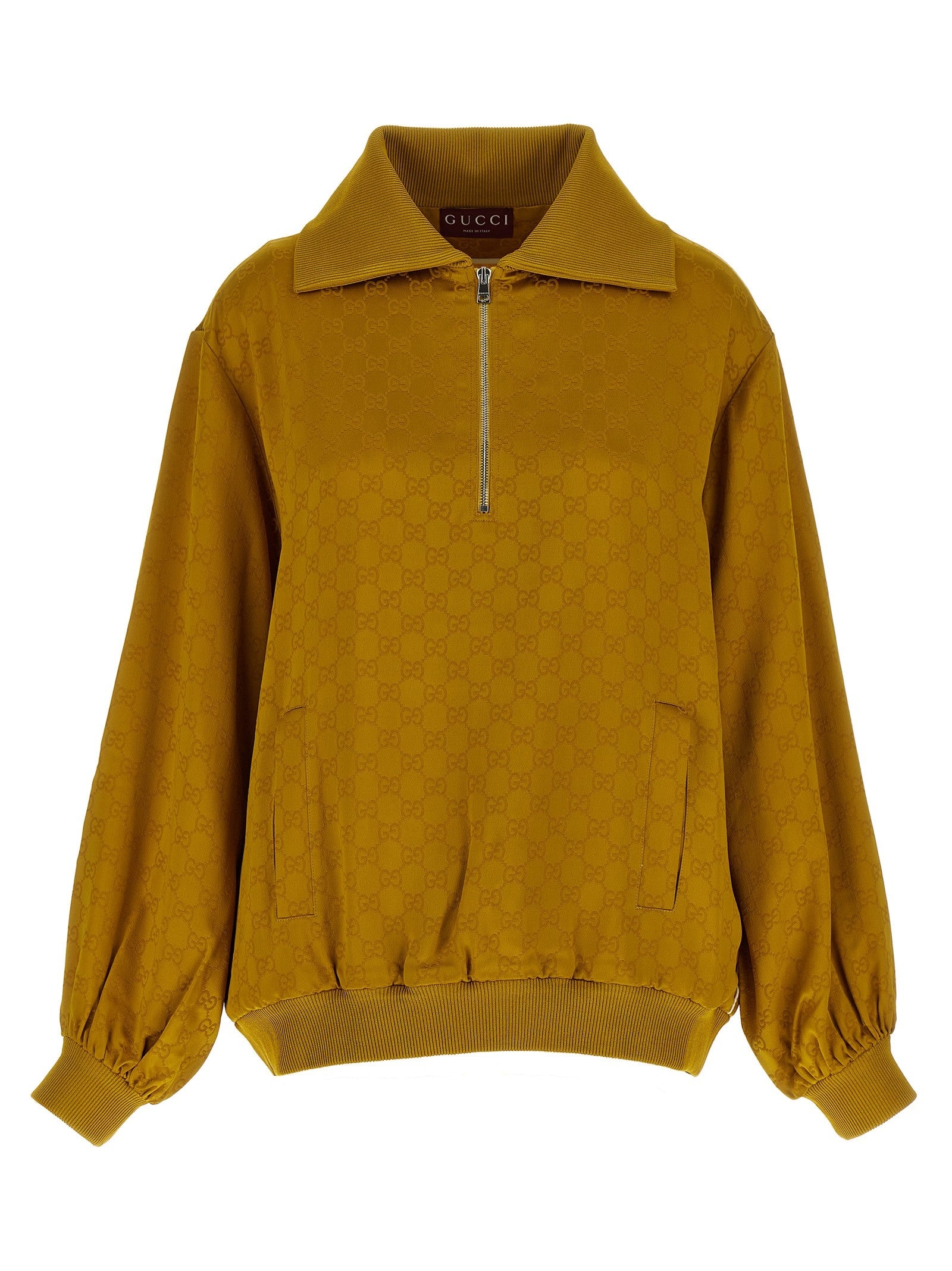 Gucci GG Jacquard Sweater Yellow