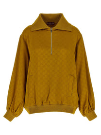 Gucci GG Jacquard Sweater Yellow