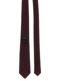 Gucci GG Jacquard Tie Red