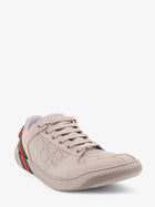 Gucci Men's GG Leather Sneakers Beige