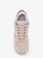 Gucci Men's GG Leather Sneakers Beige