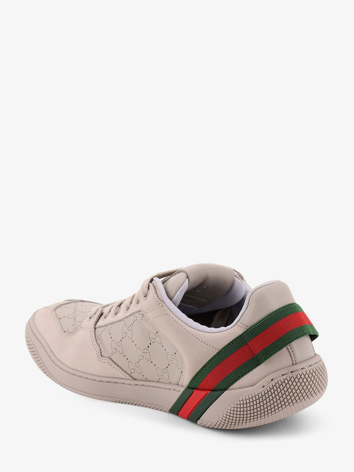 Gucci Men's GG Leather Sneakers Beige