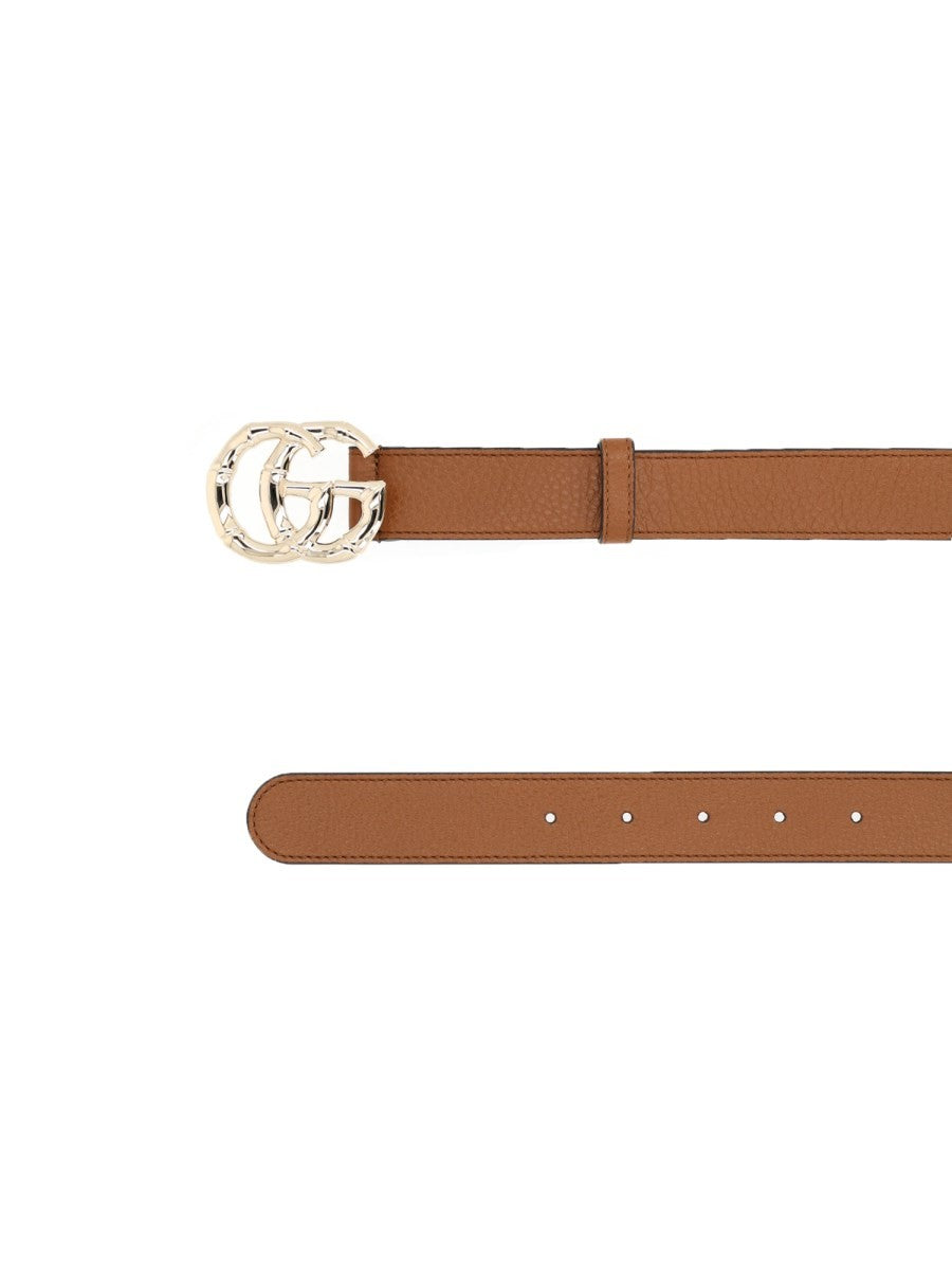 Gucci Women's GG Marmont Belt Brown, view 2