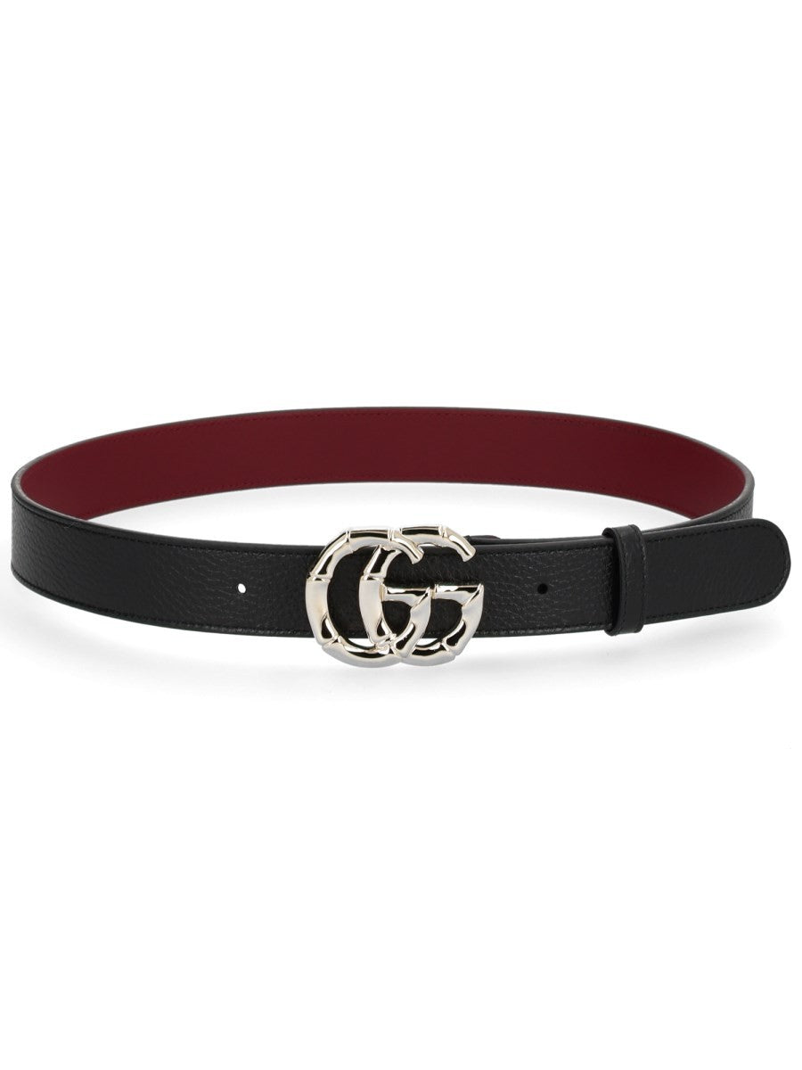 Gucci Women's GG Marmont Belt Black