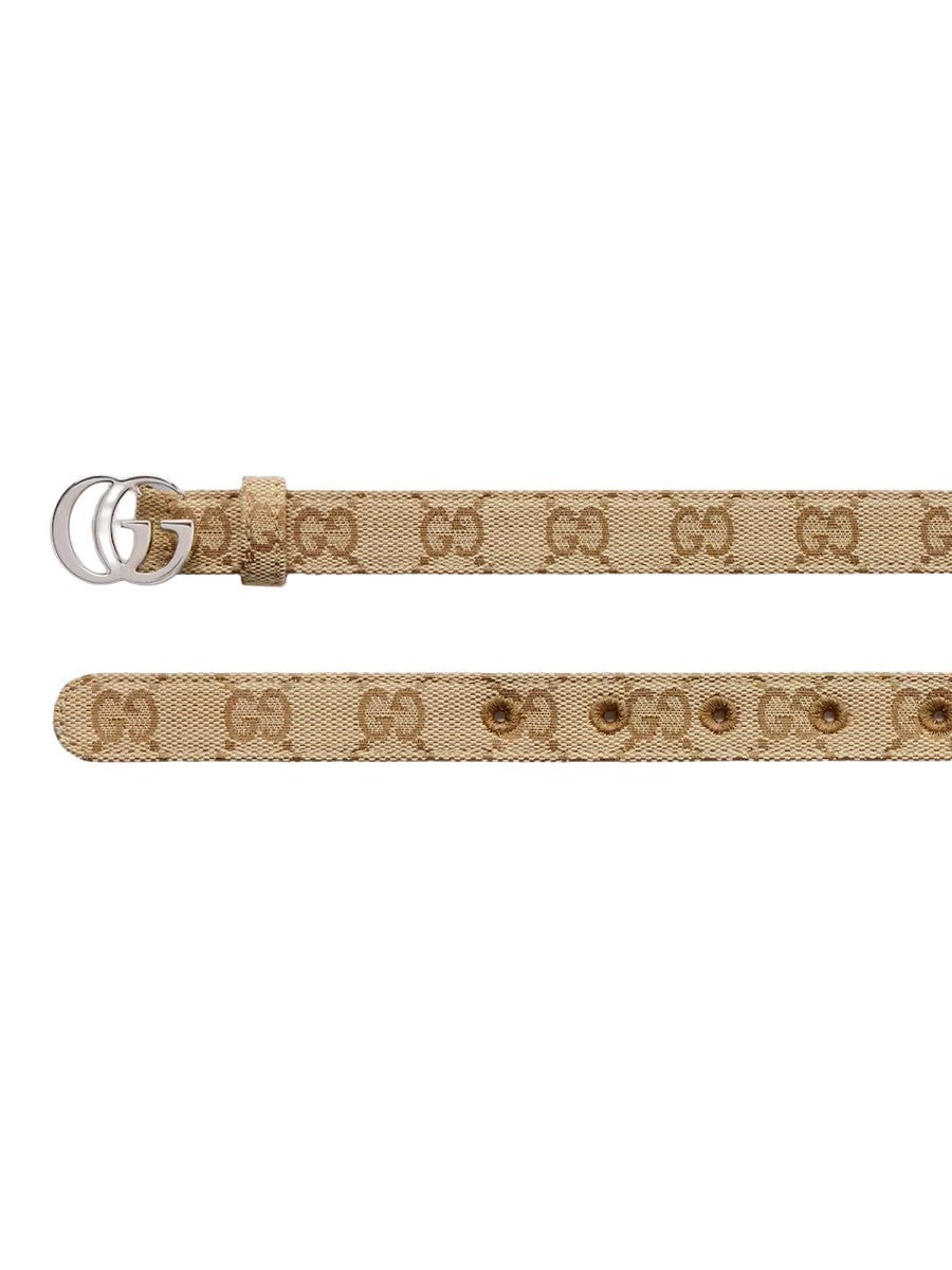 Gucci Women's GG Marmont Belt Beige