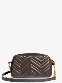Gucci Women's GG Marmont Camera Bag Leather Crossbody Bag TOASTED