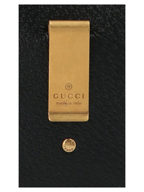 Gucci GG Marmont Card Holder Wallet Black