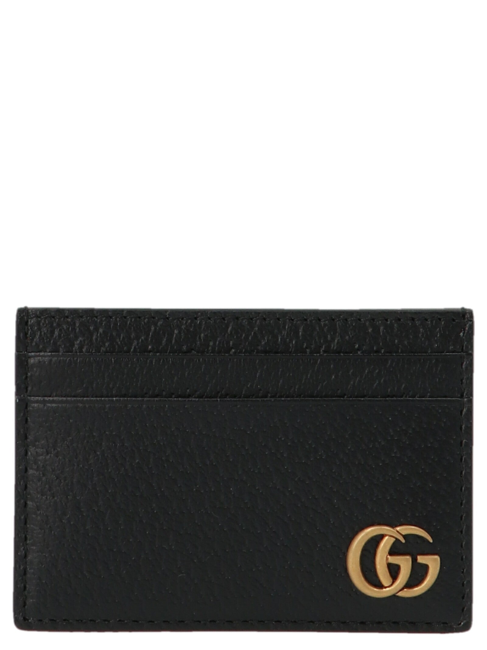 Gucci GG Marmont Card Holder Wallet Black