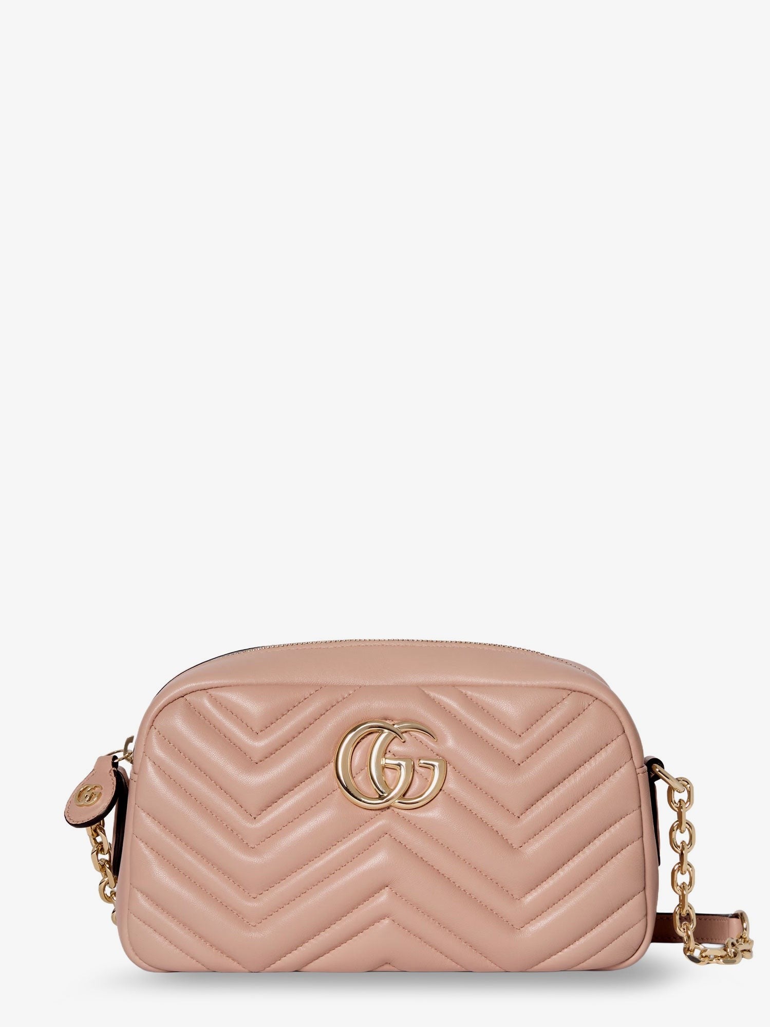 Gucci Women's GG Marmont Leather Camera Bag Crossbody Bag CAMEOXDAFNE