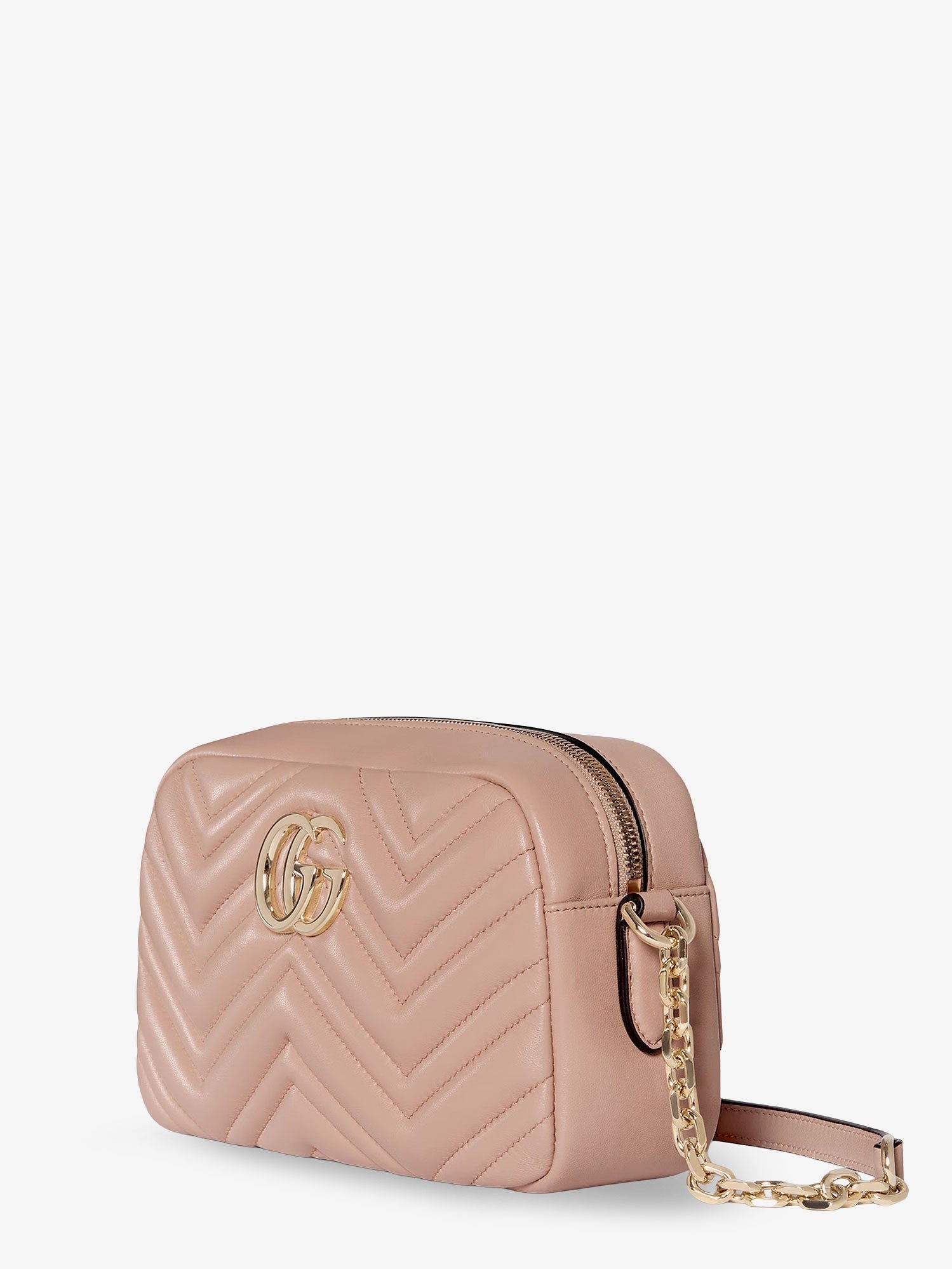 Gucci Women's GG Marmont Leather Camera Bag Crossbody Bag CAMEOXDAFNE