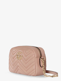 Gucci Women's GG Marmont Leather Camera Bag Crossbody Bag CAMEOXDAFNE