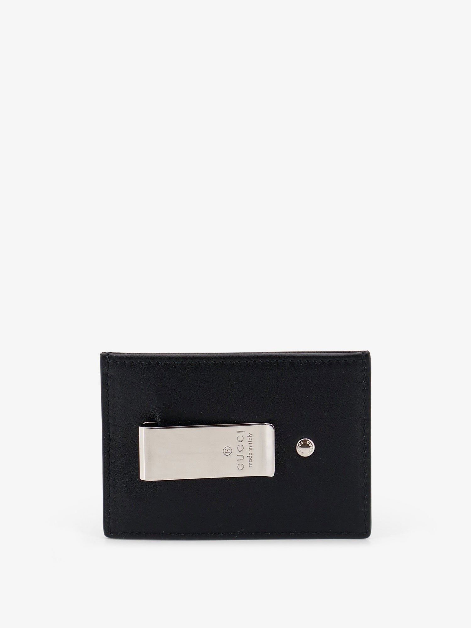 Gucci Men's GG Marmont Leather Card Holder Black
