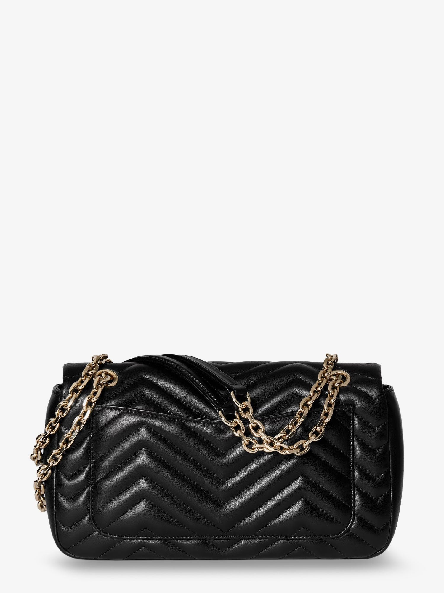 Gucci Women's GG Marmont Leather Crossbody Bag Black