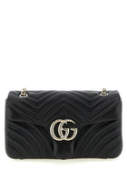 Gucci GG Marmont Medium Shoulder Bag Black