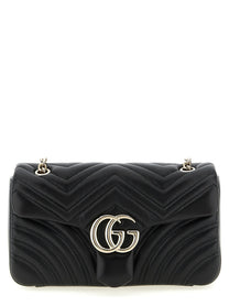 Gucci GG Marmont Medium Shoulder Bag Black