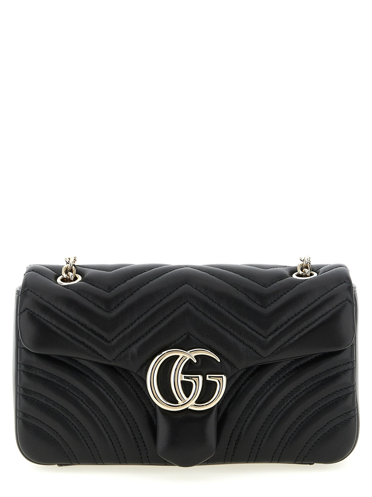Gucci GG Marmont Medium Shoulder Bag Black