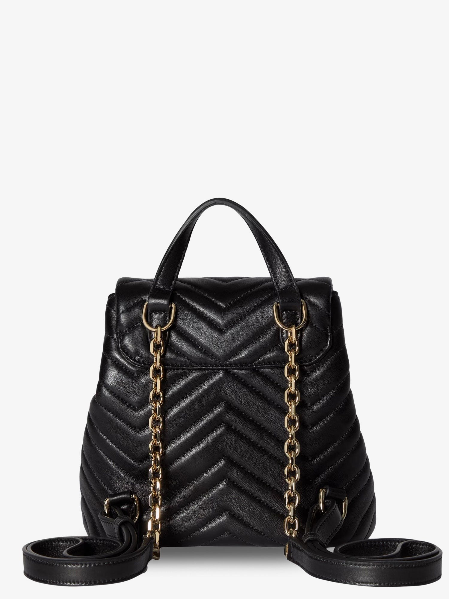 Gucci Women's GG Marmont Mini Leather Backpack Black