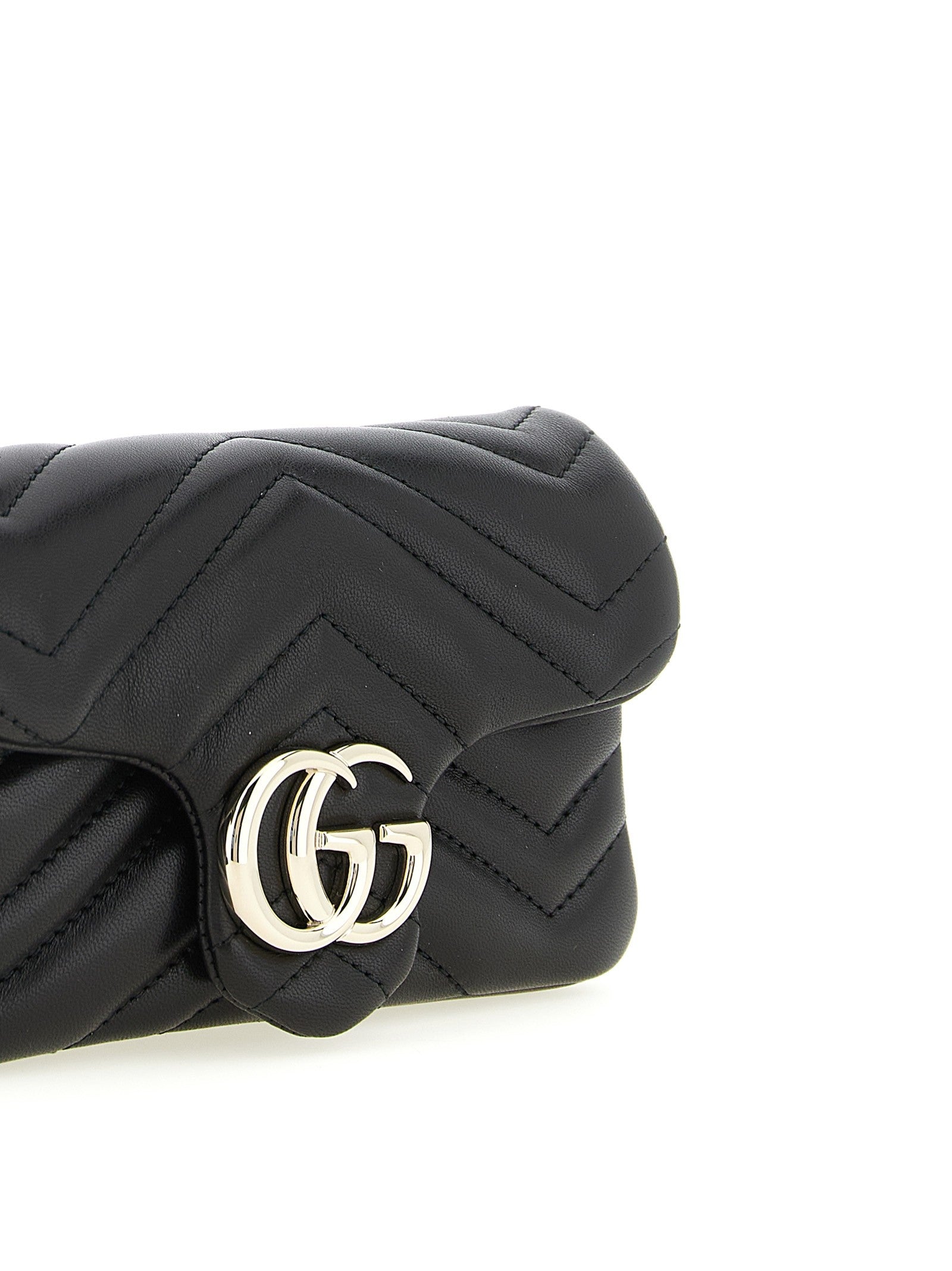 Gucci GG Marmont Mini Shoulder Bag Black