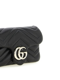 Gucci GG Marmont Mini Shoulder Bag Black