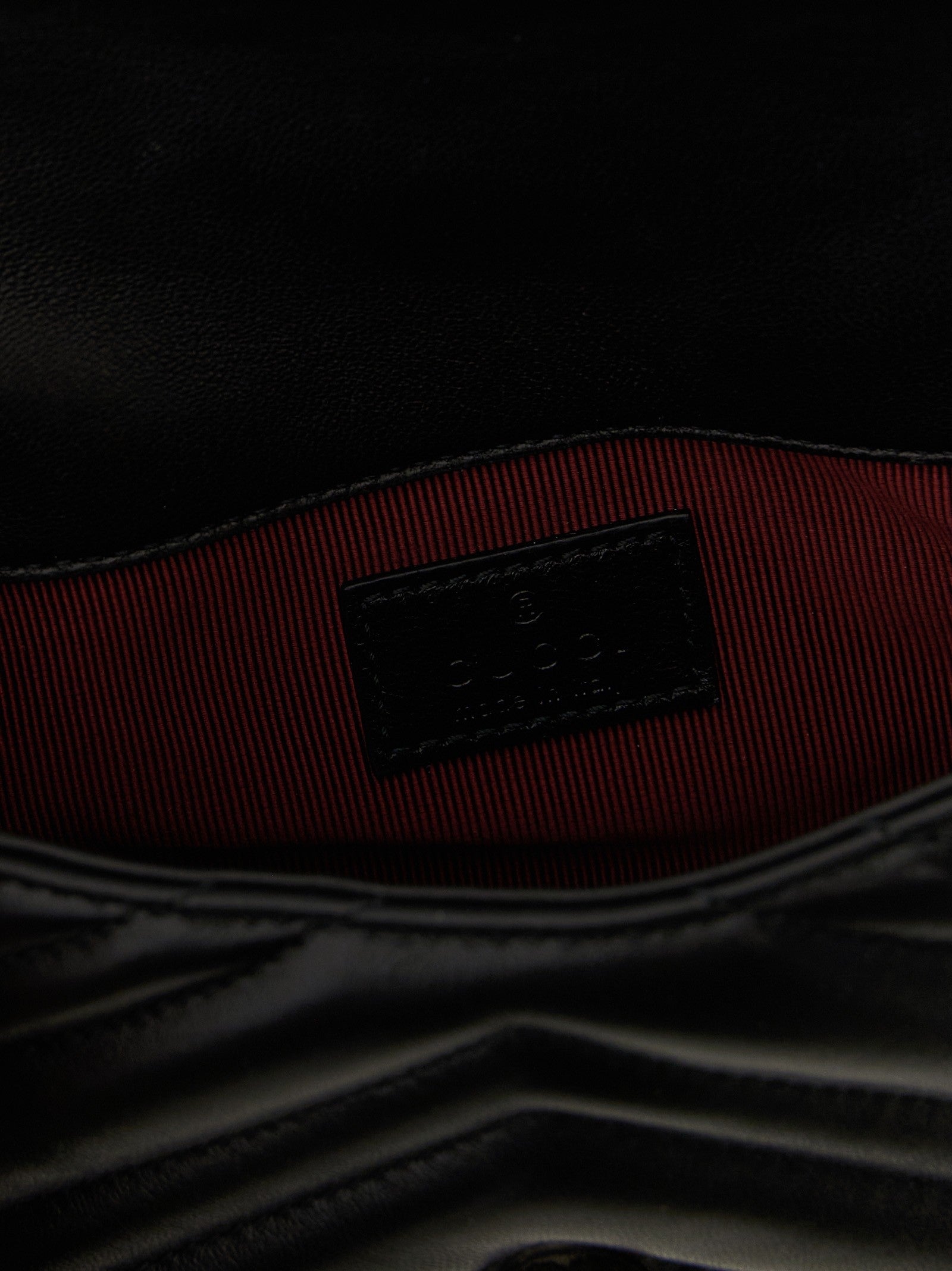 Gucci GG Marmont Mini Shoulder Bag Black