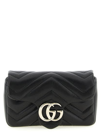 Gucci GG Marmont Mini Shoulder Bag Black